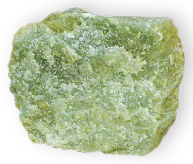 Carved and polished Burmese imperial jadeite showing vivid emerald green color